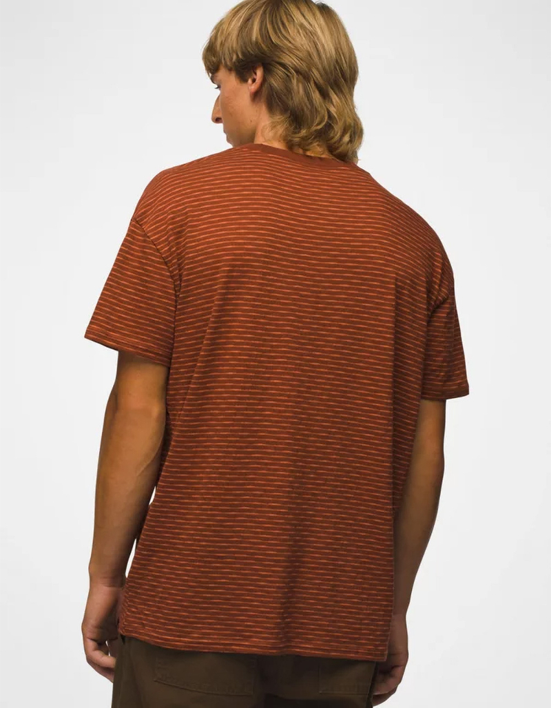 PRANA Paxton Mens Stripe Tee image number 2