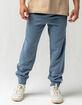 RSQ Fleece Mens Slate Blue Jogger Sweatpants image number 1