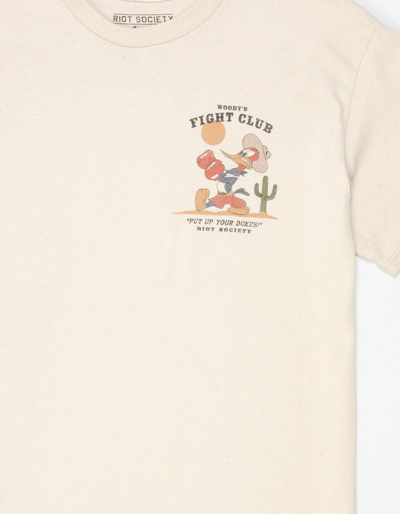 RIOT SOCIETY Woody's Fight Club Mens Tee image number 3