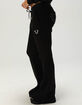 TRUE RELIGION Crystal Womens Mid Rise Flare Sweatpants image number 3