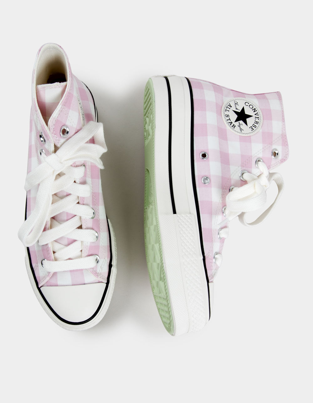 CONVERSE Chuck Taylor All Start Lift Gingham Womens High Top