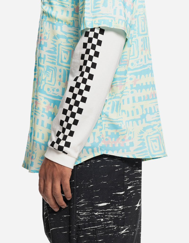 QUIKSILVER x Stranger Things The Argyle Mens Button Up Shirt  image number 7