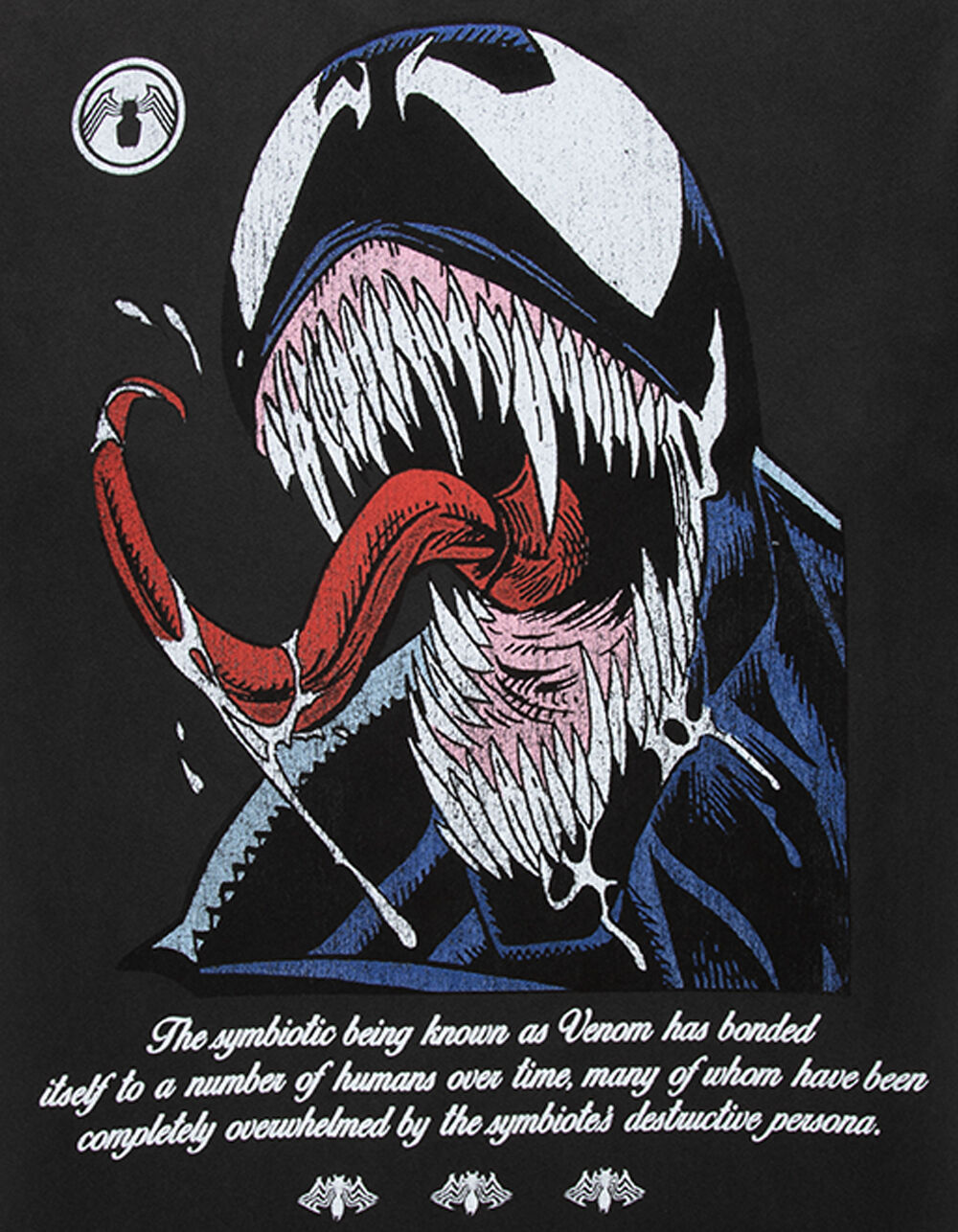 CVLA x Marvel Venom Rebel Mens Tee - BLACK | Tillys