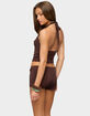 EDIKTED Janya Cowl Neck Halter Top image number 3