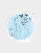Blue Face Line Sticker image number 1