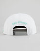 KEY STREET Panther White Mens Snapback Hat image number 2