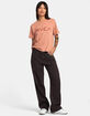 RVCA Heritage Womens Loose Fit Pants image number 1