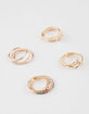 FULL TILT 9 Piece Infinity & Rainbow Rings image number 1