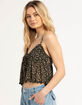 RSQ Womens Mesh Flyaway Cami image number 2