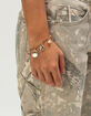 FULL TILT Flower/Heart Multi Charm Bracelet image number 2