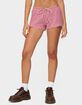 EDIKTED Jainee Striped Drawstring Shorts image number 1