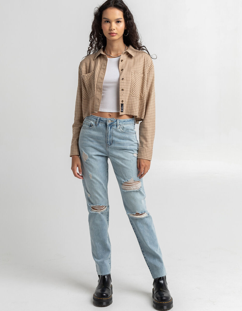RSQ Womens Vintage Mom Jeans image number 6
