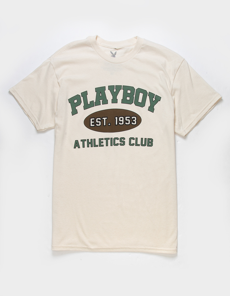 PLAYBOY Athletic Club Mens Tee CREAM Tillys