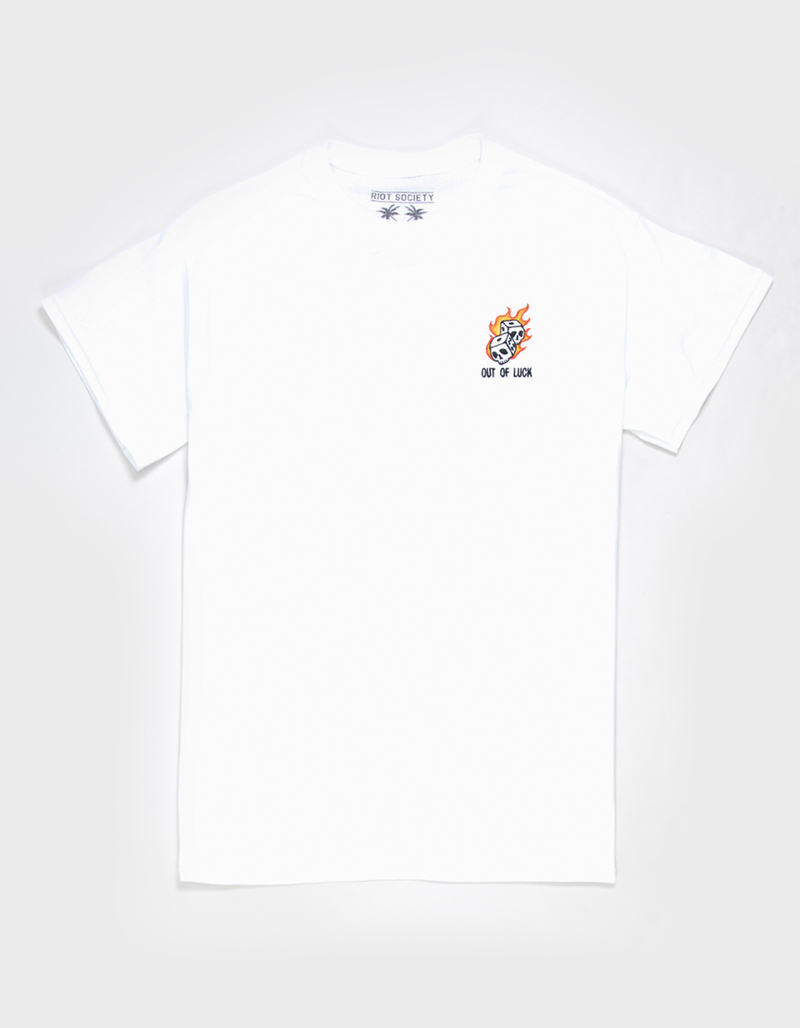 RIOT SOCIETY Out Of Luck Mens Tee image number 0