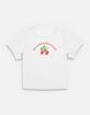 STRAWBERRY SHORTCAKE Strawberries Womens Baby Tee image number 1