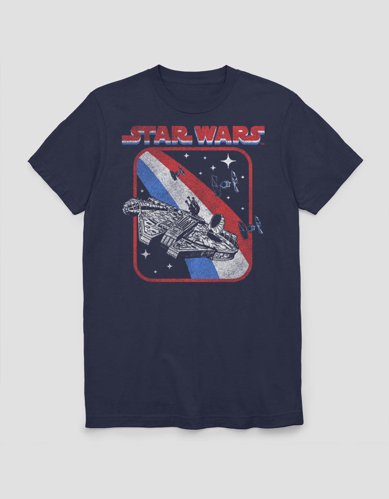 STAR WARS Retro Falcon Unisex Tee image number 0