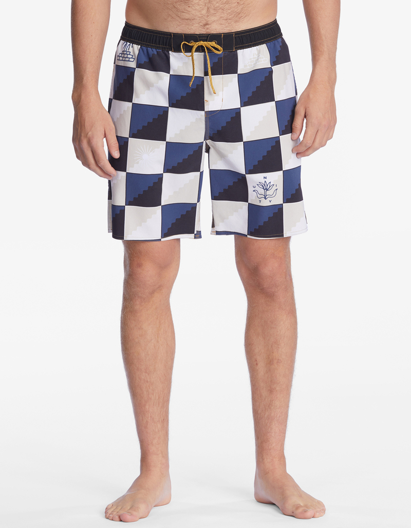 BILLABONG x Wrangler Shadows Layback Mens Boardshorts image number 1