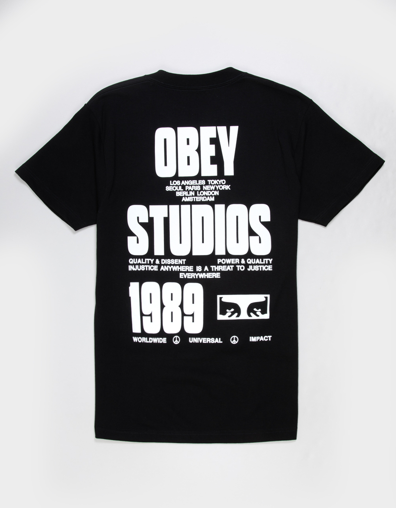 OBEY Stamped Mens Tee image number 0