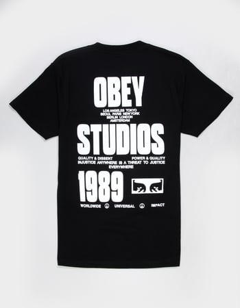 OBEY Stamped Mens Tee Primary Image