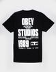 OBEY Stamped Mens Tee image number 1