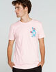 RIOT SOCIETY Flamingo Bear Mens T-Shirt image number 2