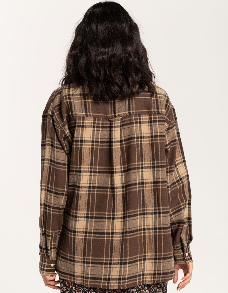 RSQ Womens Basic Flannel image number 3
