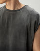 RSQ Mens Cropped Muscle Tee image number 2