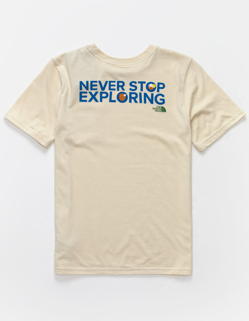 THE NORTH FACE Never Stop Exploring Boys Pocket T-Shirt image number 1