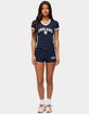 EDIKTED England Girl V-Neck Tee image number 4