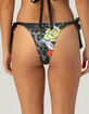 ED HARDY Link Tie Side Cheeky Bikini Bottoms image number 4