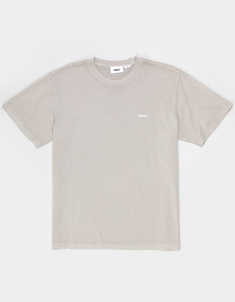 OBEY Lowercase Mens Pigment Tee image number 0
