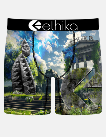 ETHIKA Greek Mid Mens Boxer Briefs Primary Image