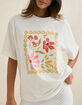 RHYTHM Wildflowers Womens Oversized Tee image number 3