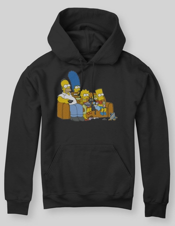 THE SIMPSONS Family Couch Unisex Hoodie Primary Image