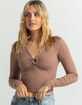RSQ O-Ring Rib Womens Tee image number 1