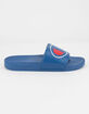 CHAMPION IPO Blue Boys Slide Sandals image number 3