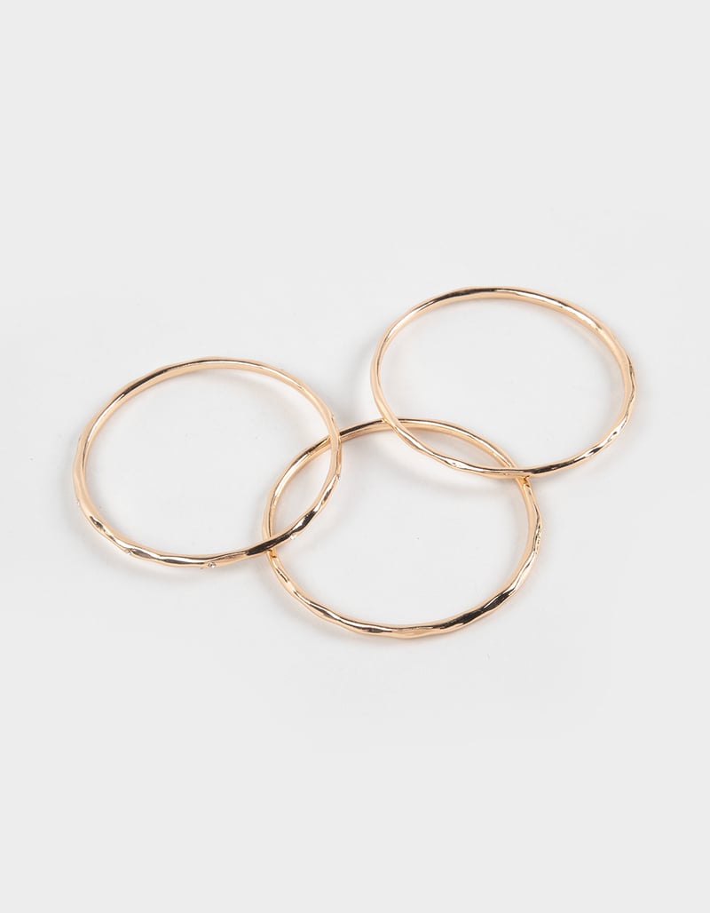 FULL TILT 3 Pack Rhinestone/Bangle Bracelets image number 0