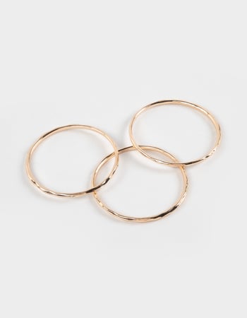 FULL TILT 3 Pack Rhinestone/Bangle Bracelets Primary Image