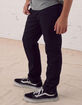 RSQ Boys Super Skinny Stretch Black Jeans image number 3