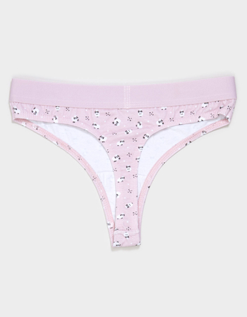 FULL TILT Waistband Cotton Thong Alternative Image