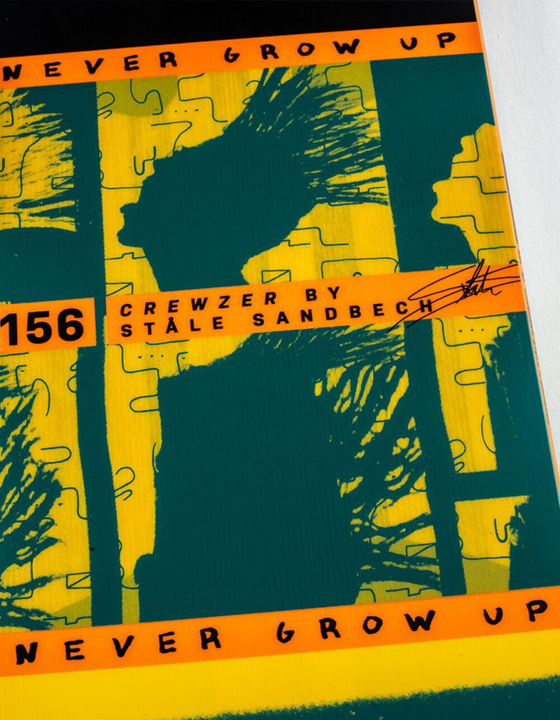 ROME SNOWBOARDS Stale Crewzer 160 Wide Snowboard image number 3