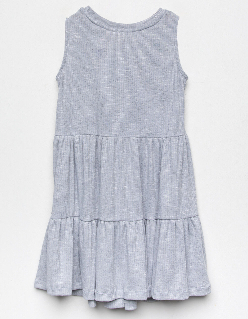 HAYDEN Sleeveless Girls Light Blue Babydoll Dress image number 1