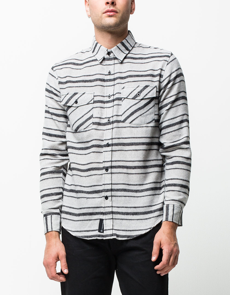SHOUTHOUSE Salem Mens Flannel Shirt image number 1