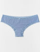 FULL TILT Lace Trim Cheeky Boyshorts image number 1