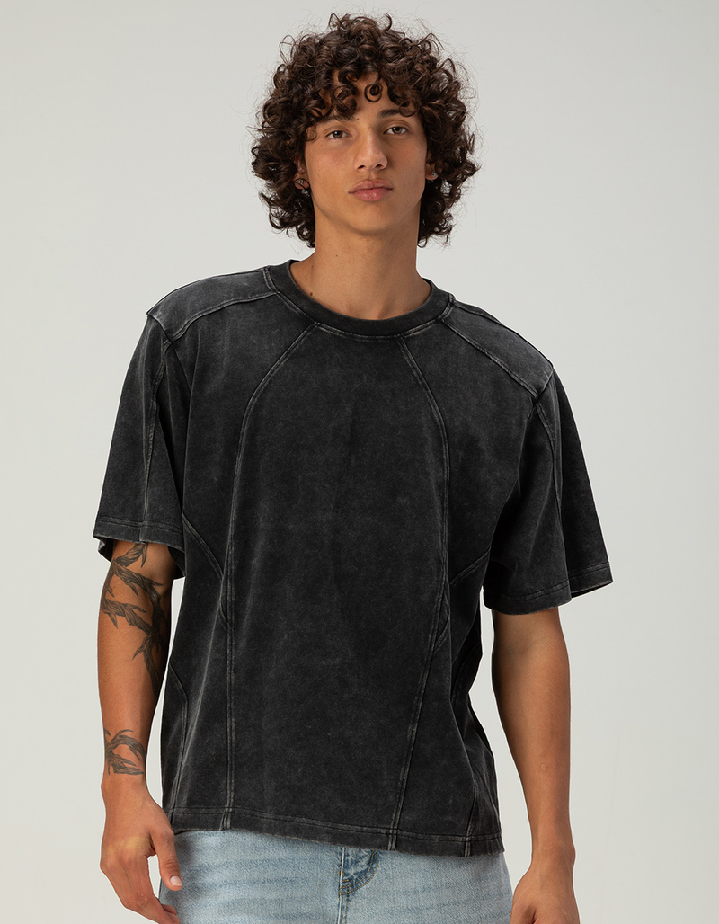 RSQ Mens Seamed Boxy Tee image number 0