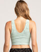 FULL TILT Seamless Textured Deep V Womens Tank Top image number 3