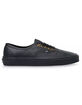 VANS Leather Authentic Mens Black Shoes image number 2