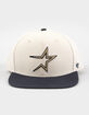 47 BRAND Houston Astros No Shot Two Tone '47 Captain Snapback Hat image number 2