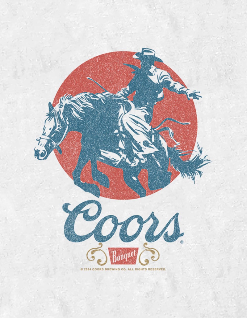 COORS Banquet Longhorn Rodeo Unisex Tee image number 1
