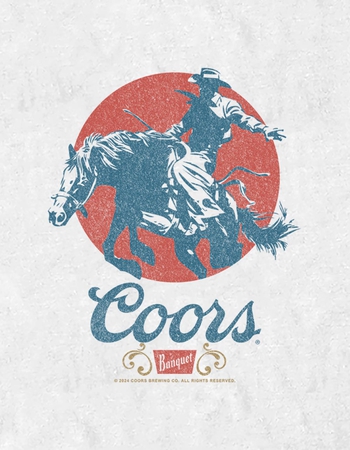 COORS Banquet Longhorn Rodeo Unisex Tee Alternative Image